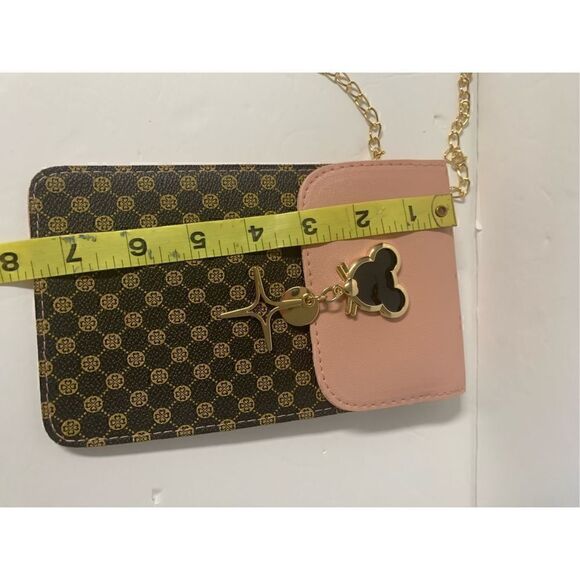 Geometric Pattern mini phone bag, Mickey - Picture 8 of 10